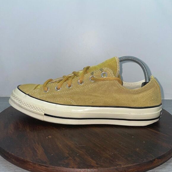 Converse Chuck 70 Ox Desert Marigold Yellow Mens 8 Womens 10 Suede Shoes 162374C - Picture 1 of 11